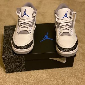 Air Jordan 3 Retro Racer Blue 🔥 Worn For A Couple Hours 💙Size 11 Authentic